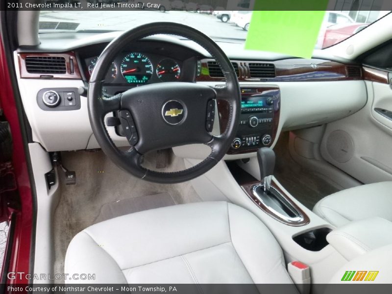Red Jewel Tintcoat / Gray 2011 Chevrolet Impala LT