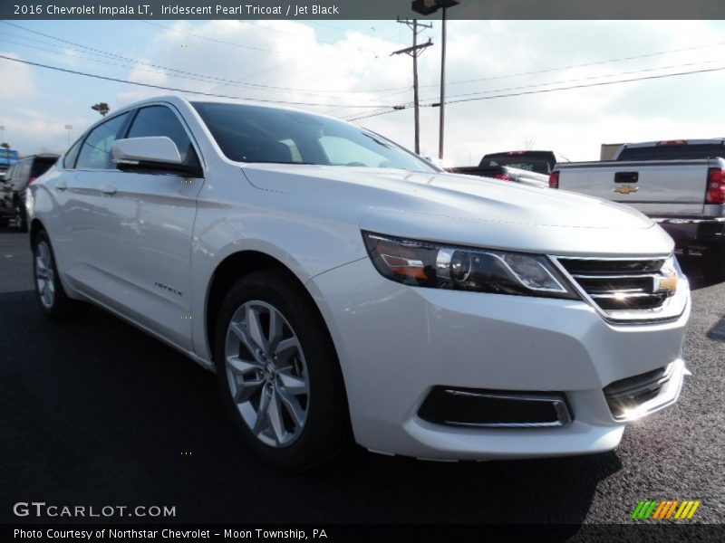 Iridescent Pearl Tricoat / Jet Black 2016 Chevrolet Impala LT