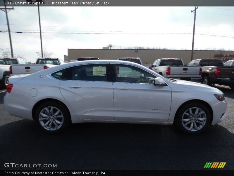 Iridescent Pearl Tricoat / Jet Black 2016 Chevrolet Impala LT