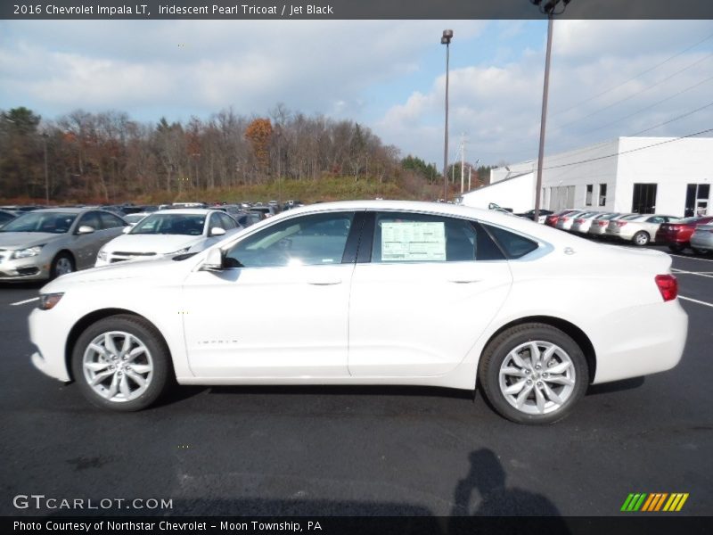 Iridescent Pearl Tricoat / Jet Black 2016 Chevrolet Impala LT