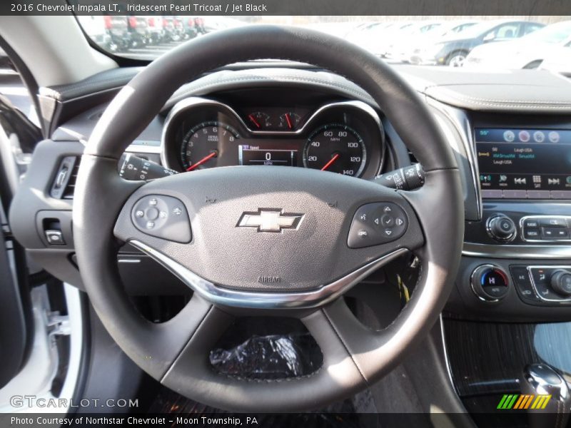 Iridescent Pearl Tricoat / Jet Black 2016 Chevrolet Impala LT