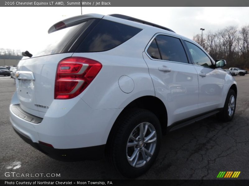 Summit White / Jet Black 2016 Chevrolet Equinox LT AWD