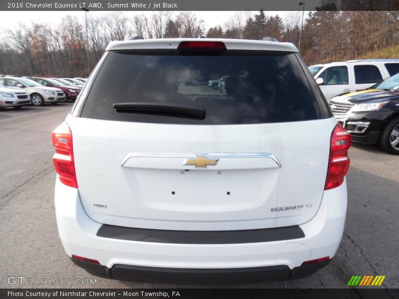 Summit White / Jet Black 2016 Chevrolet Equinox LT AWD