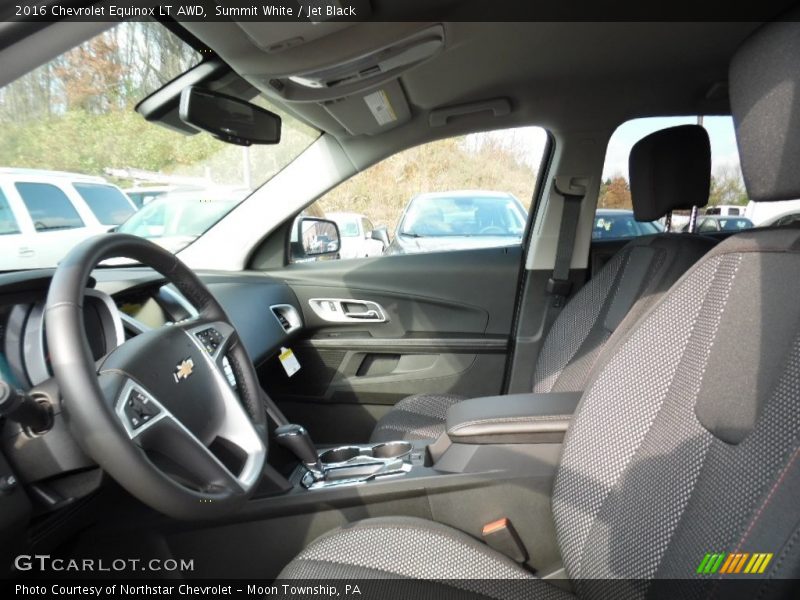 Summit White / Jet Black 2016 Chevrolet Equinox LT AWD