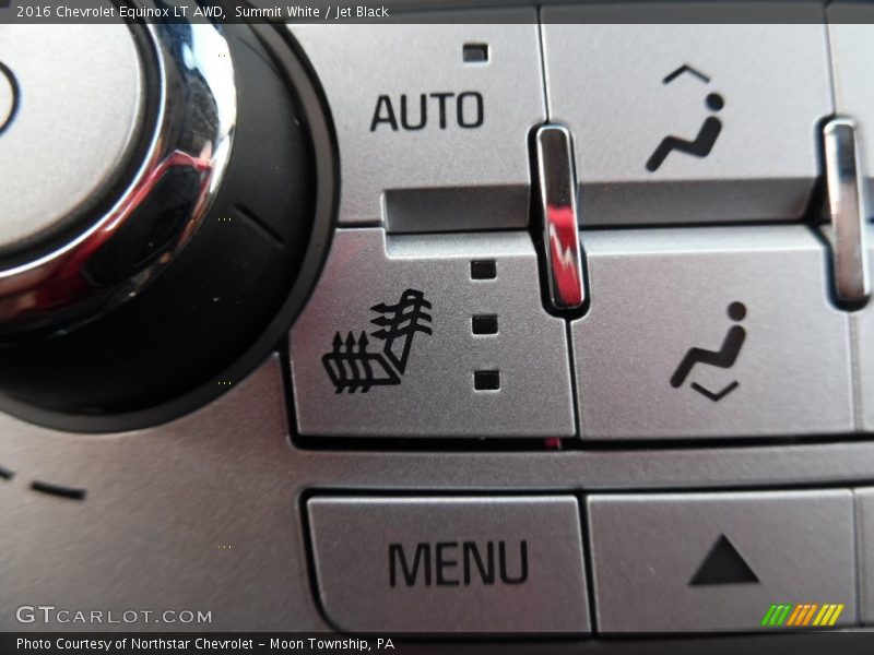 Summit White / Jet Black 2016 Chevrolet Equinox LT AWD