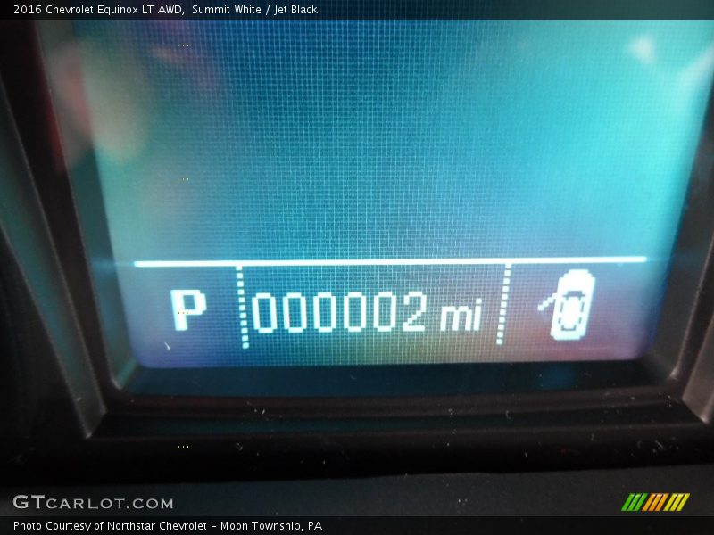 Summit White / Jet Black 2016 Chevrolet Equinox LT AWD