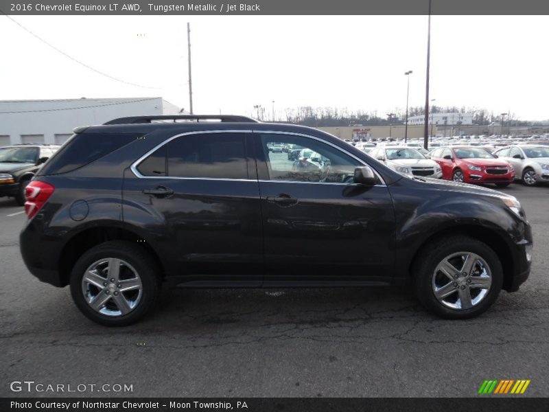 Tungsten Metallic / Jet Black 2016 Chevrolet Equinox LT AWD
