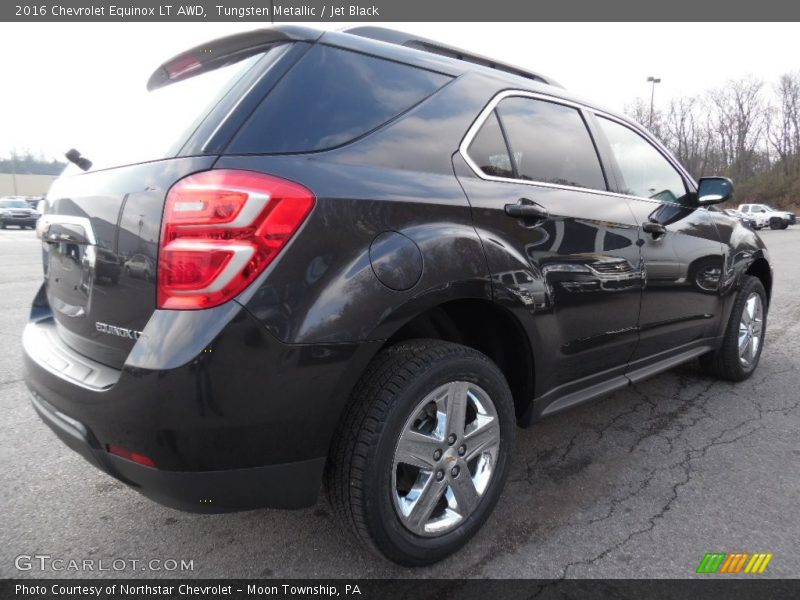 Tungsten Metallic / Jet Black 2016 Chevrolet Equinox LT AWD