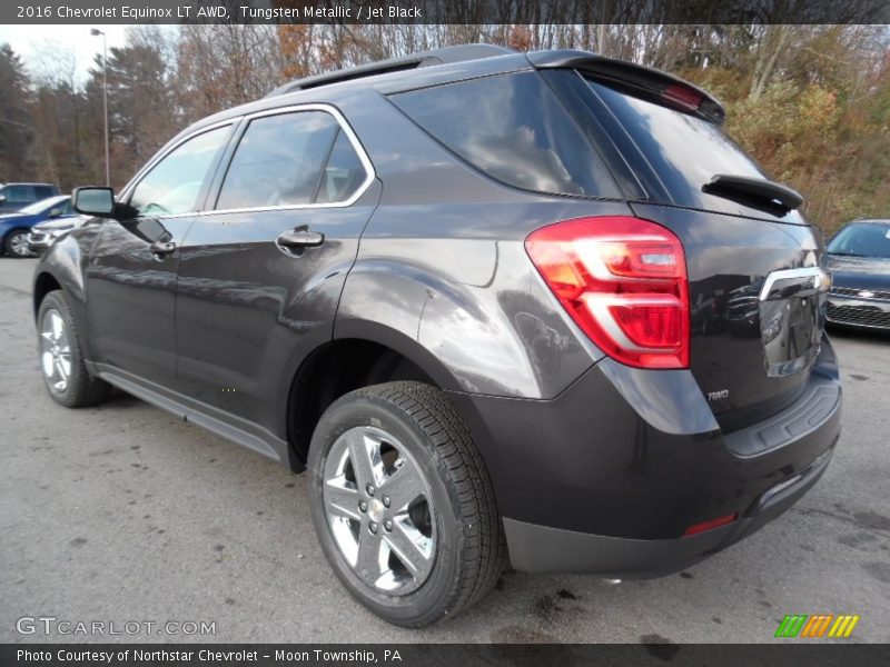 Tungsten Metallic / Jet Black 2016 Chevrolet Equinox LT AWD