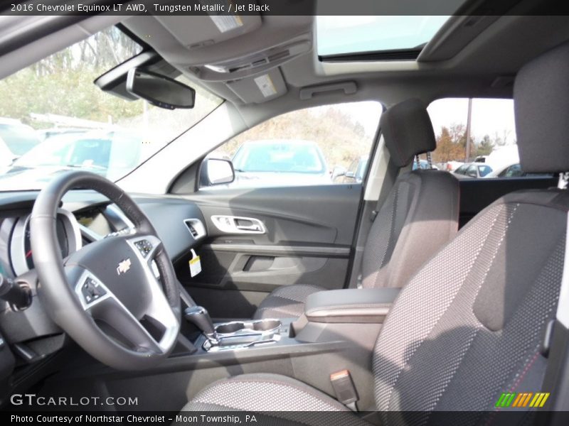 Tungsten Metallic / Jet Black 2016 Chevrolet Equinox LT AWD