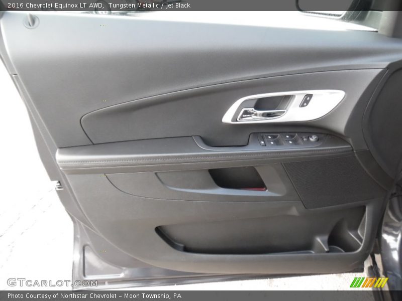 Tungsten Metallic / Jet Black 2016 Chevrolet Equinox LT AWD