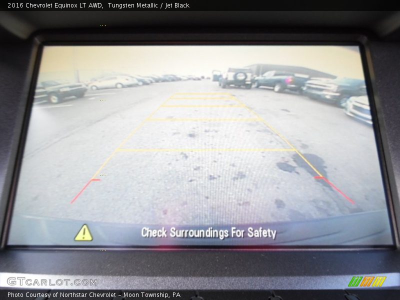 Tungsten Metallic / Jet Black 2016 Chevrolet Equinox LT AWD