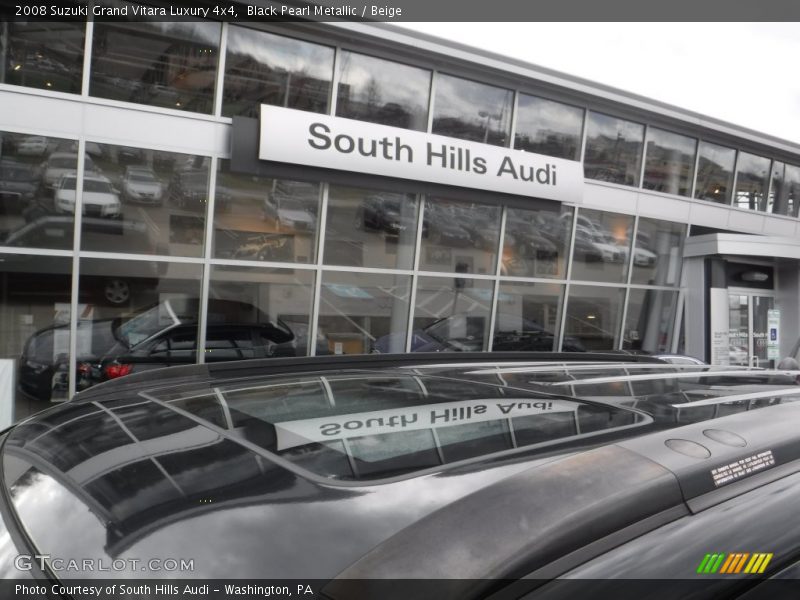 Black Pearl Metallic / Beige 2008 Suzuki Grand Vitara Luxury 4x4