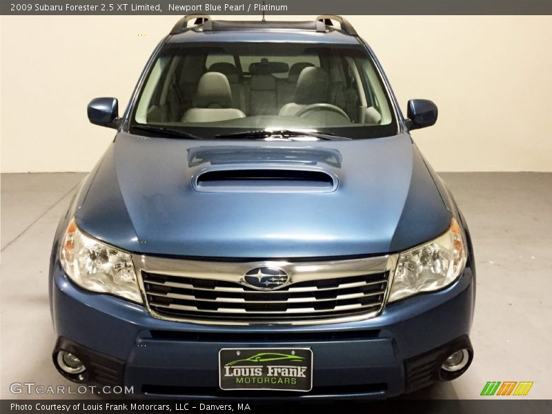 Newport Blue Pearl / Platinum 2009 Subaru Forester 2.5 XT Limited