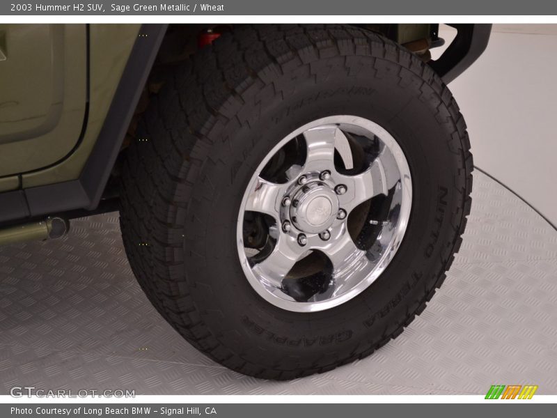 Sage Green Metallic / Wheat 2003 Hummer H2 SUV