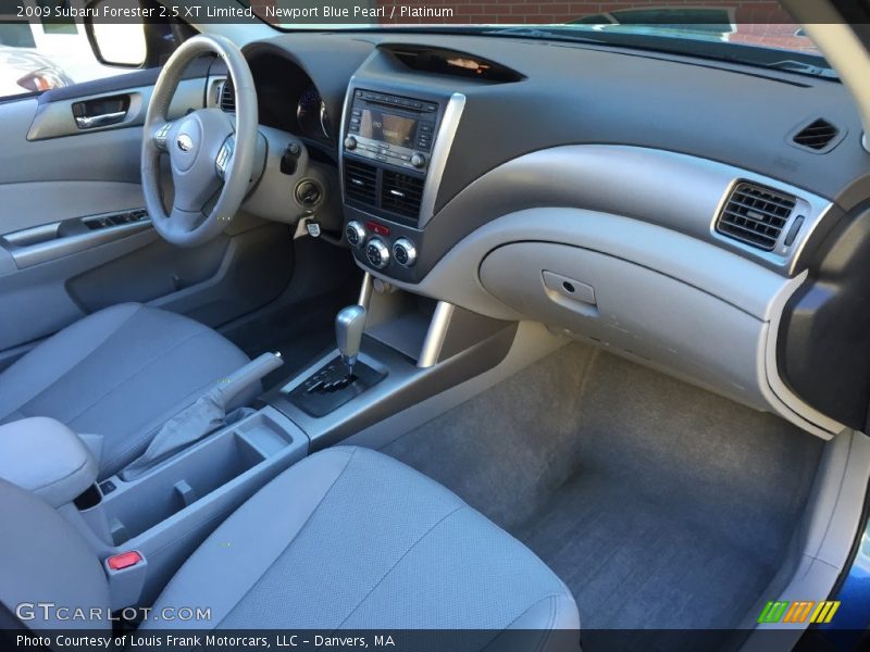 Newport Blue Pearl / Platinum 2009 Subaru Forester 2.5 XT Limited