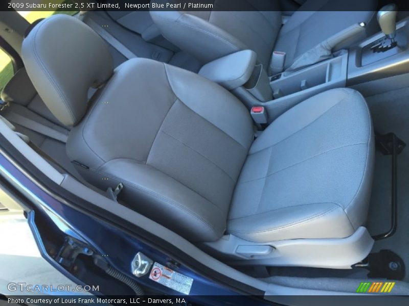 Newport Blue Pearl / Platinum 2009 Subaru Forester 2.5 XT Limited
