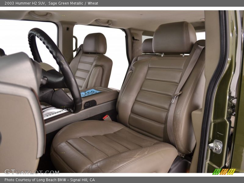 Sage Green Metallic / Wheat 2003 Hummer H2 SUV