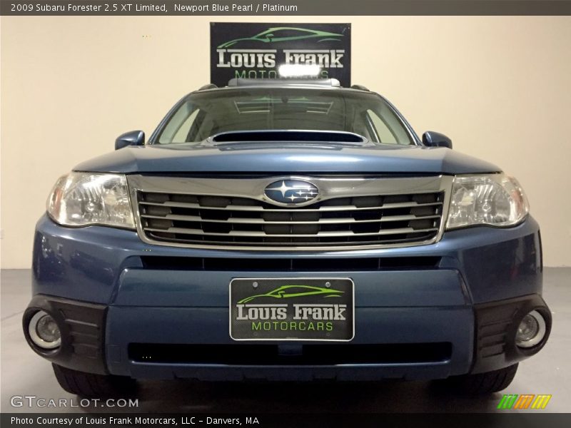 Newport Blue Pearl / Platinum 2009 Subaru Forester 2.5 XT Limited