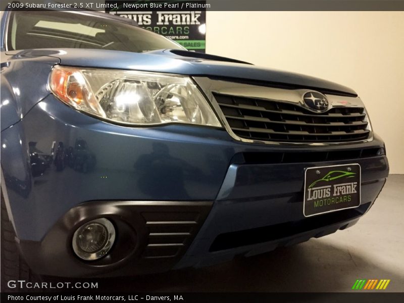 Newport Blue Pearl / Platinum 2009 Subaru Forester 2.5 XT Limited