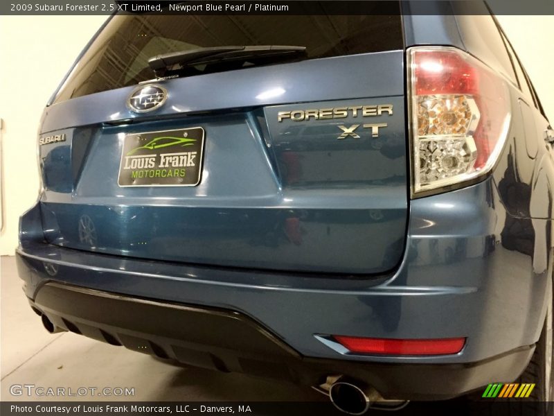 Newport Blue Pearl / Platinum 2009 Subaru Forester 2.5 XT Limited