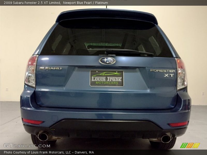 Newport Blue Pearl / Platinum 2009 Subaru Forester 2.5 XT Limited