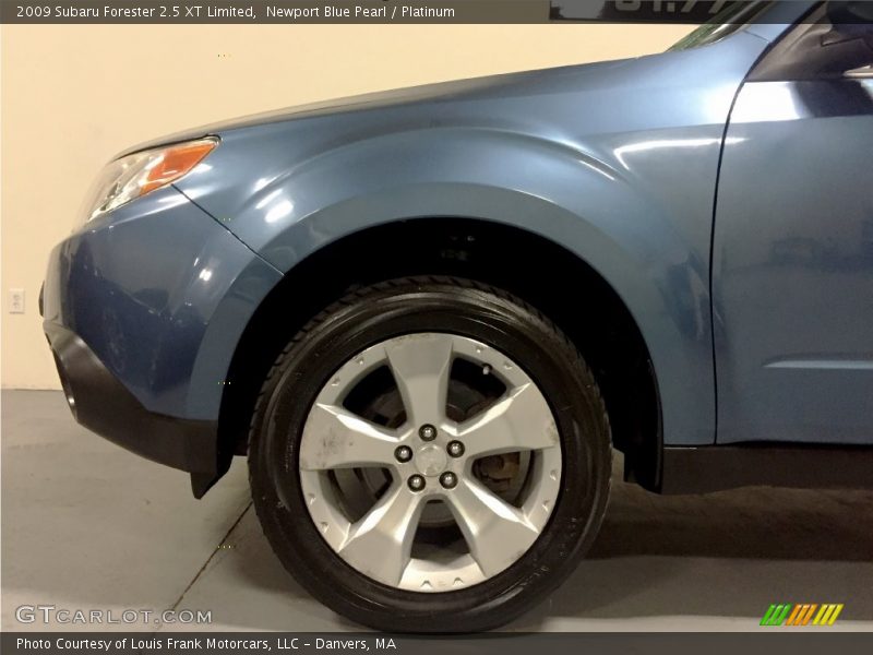 Newport Blue Pearl / Platinum 2009 Subaru Forester 2.5 XT Limited