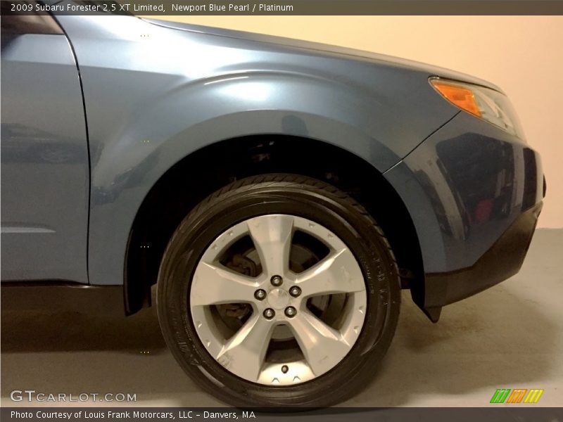 Newport Blue Pearl / Platinum 2009 Subaru Forester 2.5 XT Limited