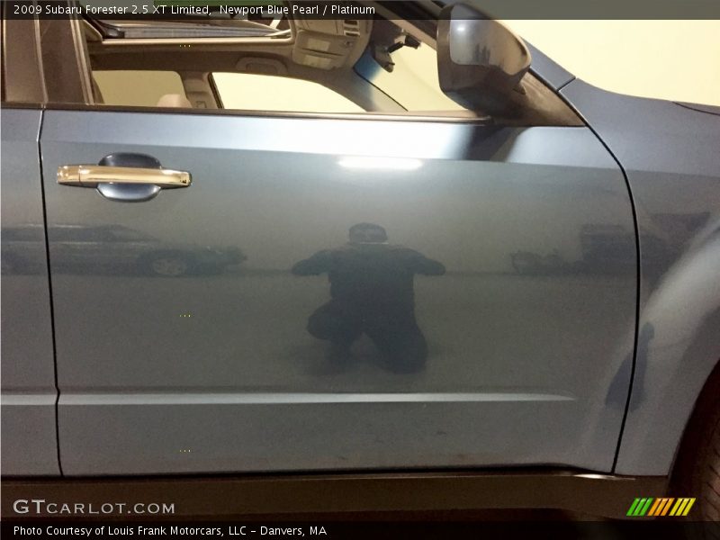 Newport Blue Pearl / Platinum 2009 Subaru Forester 2.5 XT Limited
