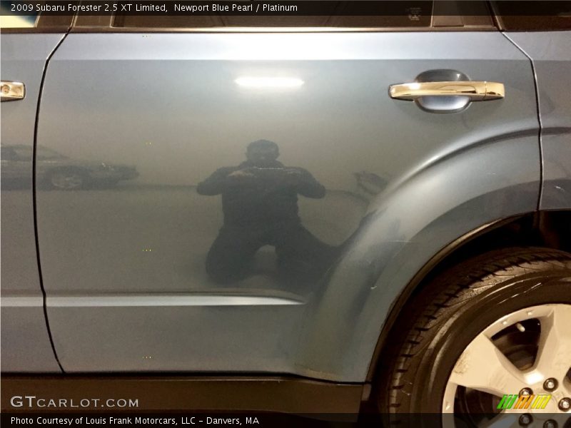 Newport Blue Pearl / Platinum 2009 Subaru Forester 2.5 XT Limited