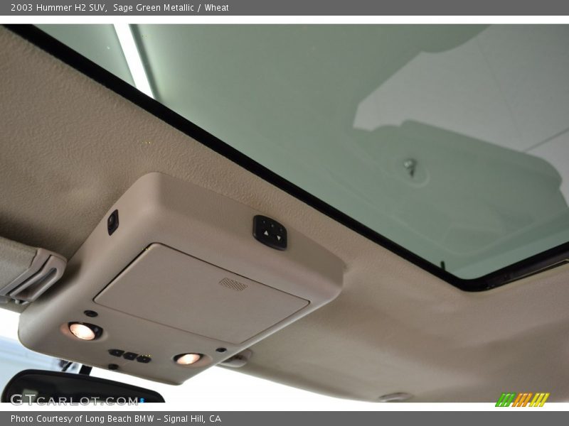 Sage Green Metallic / Wheat 2003 Hummer H2 SUV