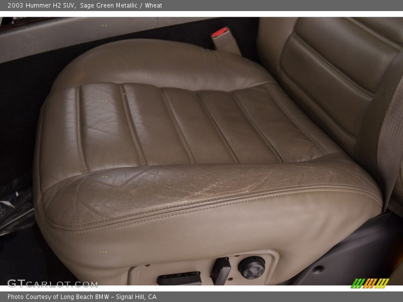 Sage Green Metallic / Wheat 2003 Hummer H2 SUV