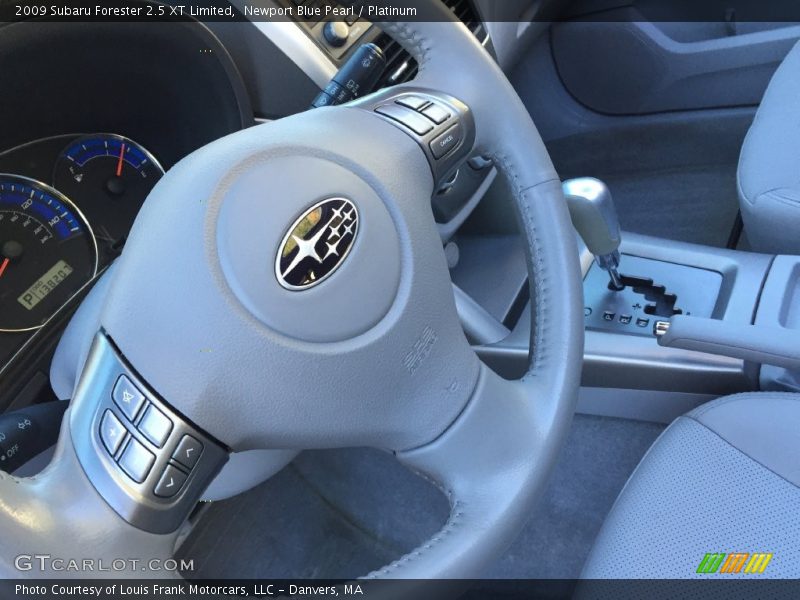 Newport Blue Pearl / Platinum 2009 Subaru Forester 2.5 XT Limited