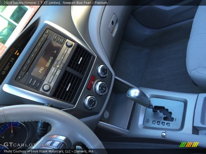 Newport Blue Pearl / Platinum 2009 Subaru Forester 2.5 XT Limited