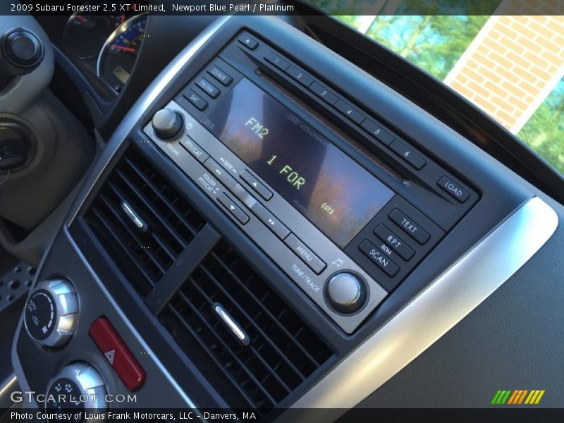 Newport Blue Pearl / Platinum 2009 Subaru Forester 2.5 XT Limited
