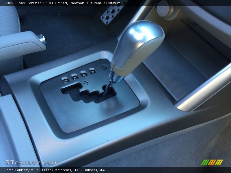 Newport Blue Pearl / Platinum 2009 Subaru Forester 2.5 XT Limited