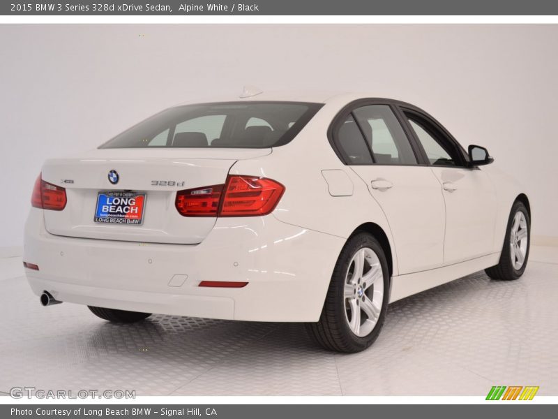 Alpine White / Black 2015 BMW 3 Series 328d xDrive Sedan