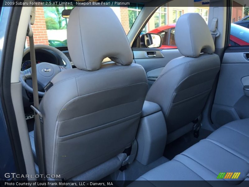 Newport Blue Pearl / Platinum 2009 Subaru Forester 2.5 XT Limited