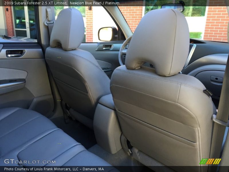 Newport Blue Pearl / Platinum 2009 Subaru Forester 2.5 XT Limited