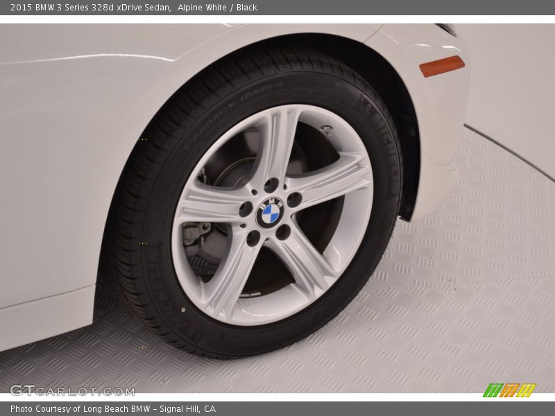 Alpine White / Black 2015 BMW 3 Series 328d xDrive Sedan