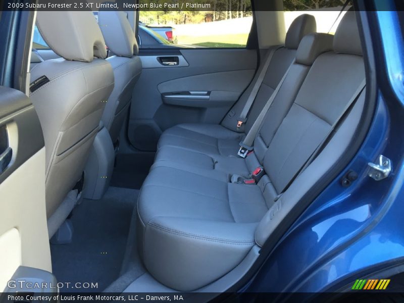 Newport Blue Pearl / Platinum 2009 Subaru Forester 2.5 XT Limited