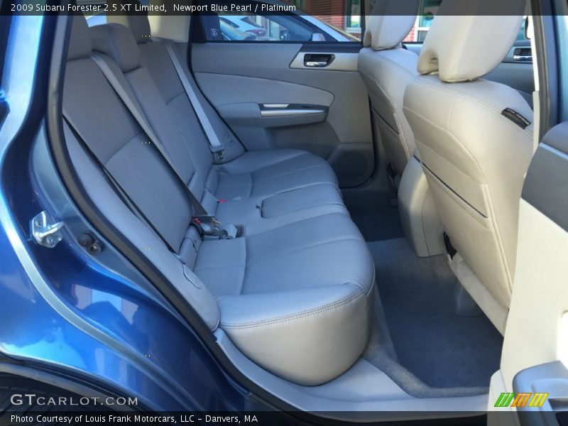 Newport Blue Pearl / Platinum 2009 Subaru Forester 2.5 XT Limited