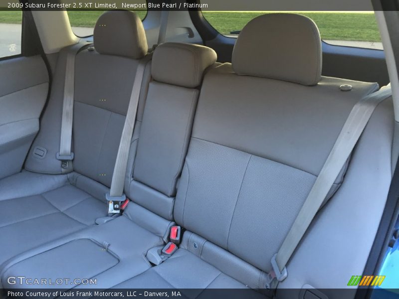 Newport Blue Pearl / Platinum 2009 Subaru Forester 2.5 XT Limited