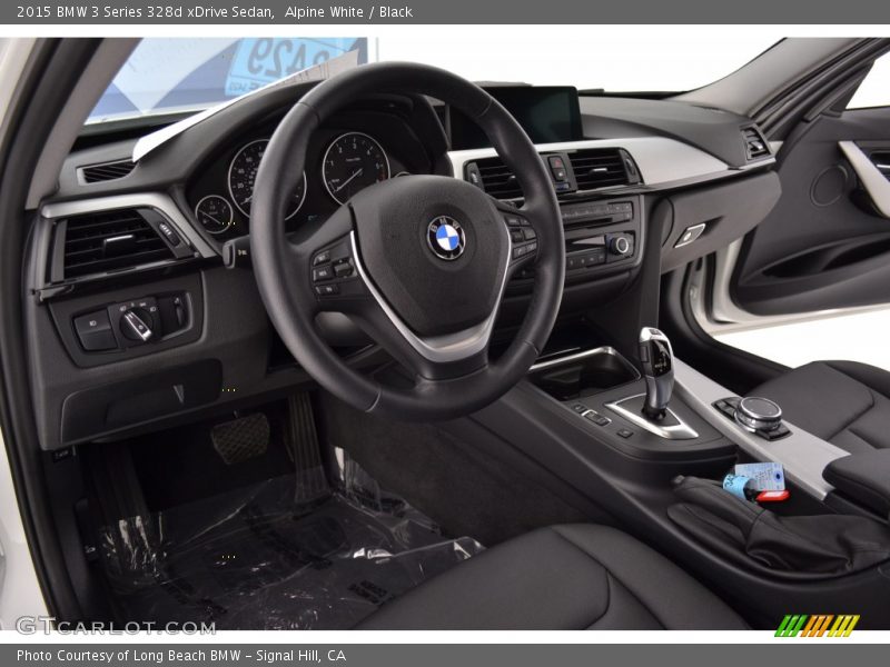 Alpine White / Black 2015 BMW 3 Series 328d xDrive Sedan