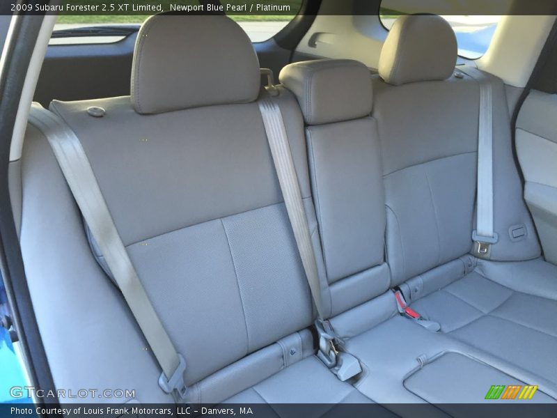 Newport Blue Pearl / Platinum 2009 Subaru Forester 2.5 XT Limited