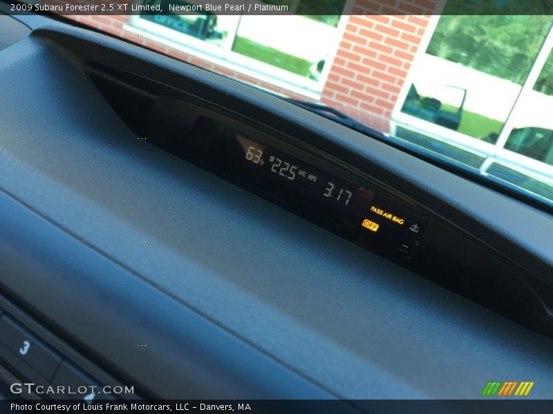 Newport Blue Pearl / Platinum 2009 Subaru Forester 2.5 XT Limited