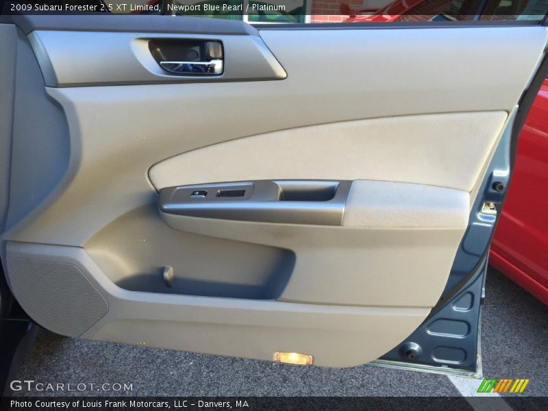 Newport Blue Pearl / Platinum 2009 Subaru Forester 2.5 XT Limited