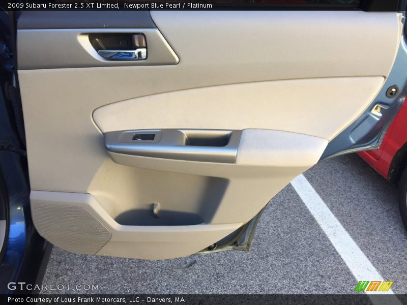 Newport Blue Pearl / Platinum 2009 Subaru Forester 2.5 XT Limited