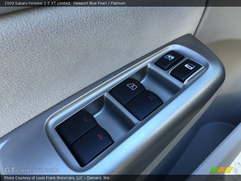 Newport Blue Pearl / Platinum 2009 Subaru Forester 2.5 XT Limited