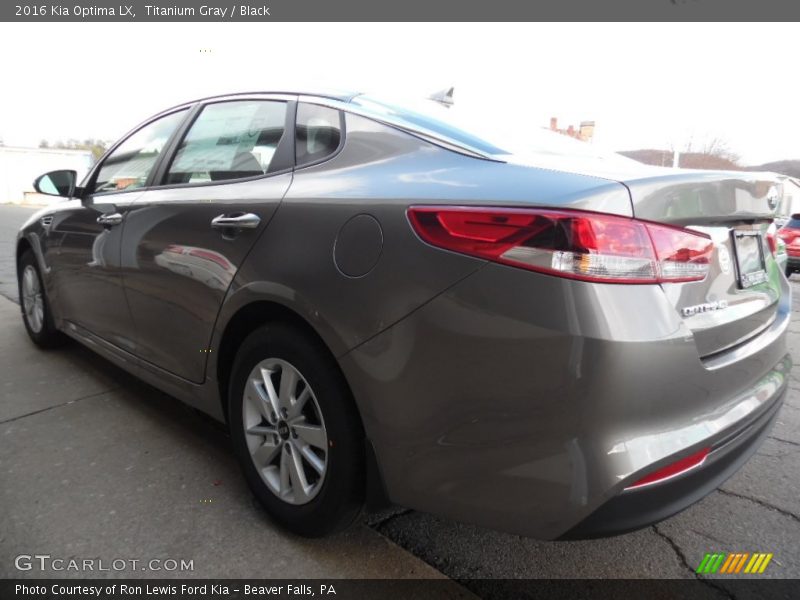 Titanium Gray / Black 2016 Kia Optima LX